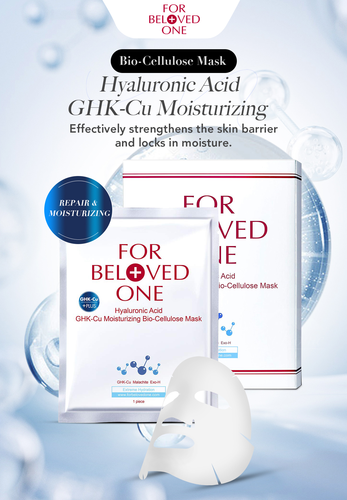 Hyaluronic Acid GHK-Cu Moisturizing Bio-Cellulose Mask-1